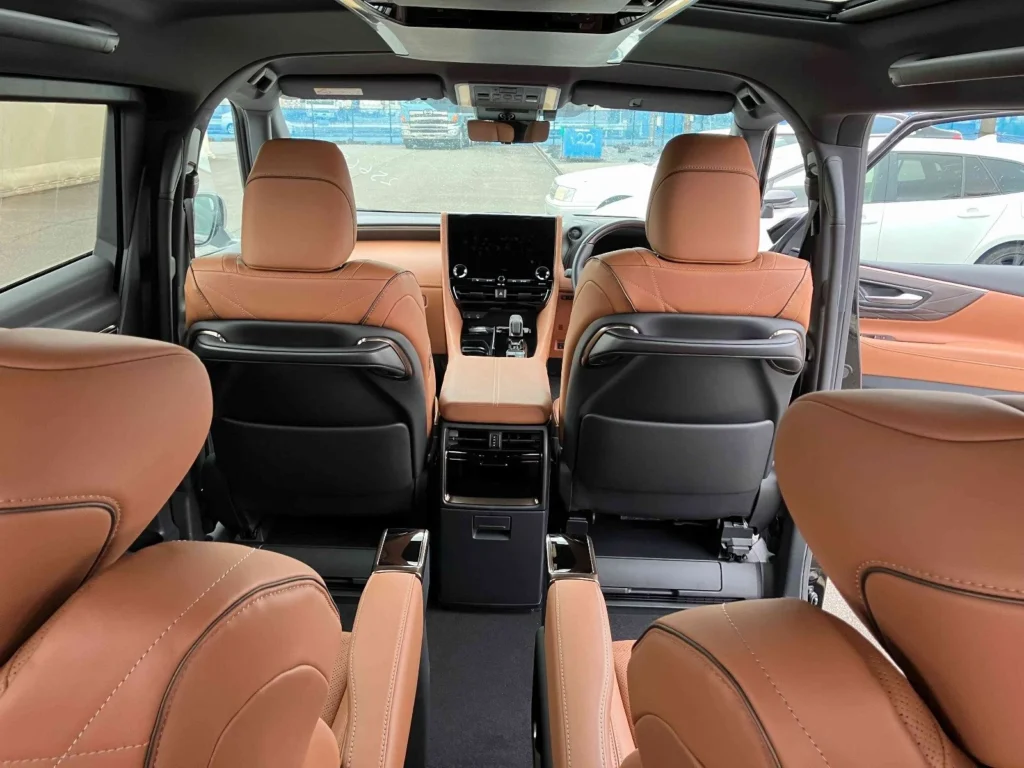 Toyota Vellfire Interior Luxury: Captain’s Chairs, Massage Seats & More